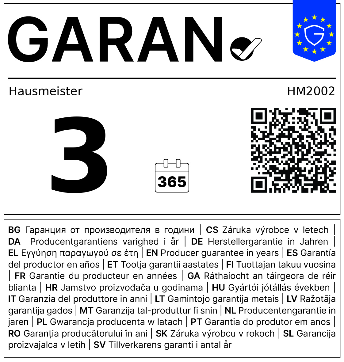 Garan címke