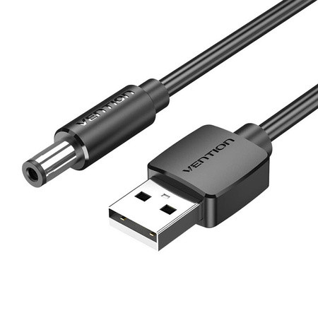 Vention CEYBF tápkábel USB 2.0 és DC 5.5mm hordócsatlakozó, 5V, 1m