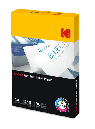 KODAK "Premium Inkjet" Másolópapír, A4, 90 g, 250 lap/csomag