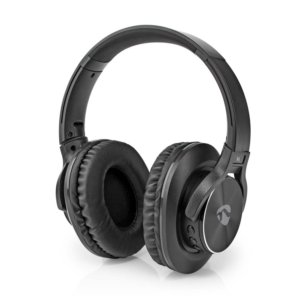 Nedis HPBT1202BK Over-Ear Bluetooth fejhallgató Nedis HPBT1202BK Over-Ear Bluetooth fejhallgató