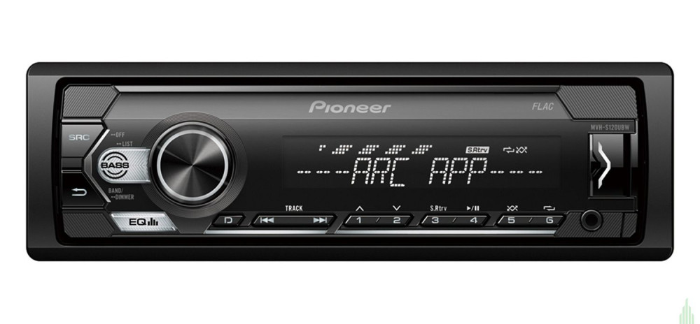 Pioneer MVH-S120UBW autórádió USB/MP3