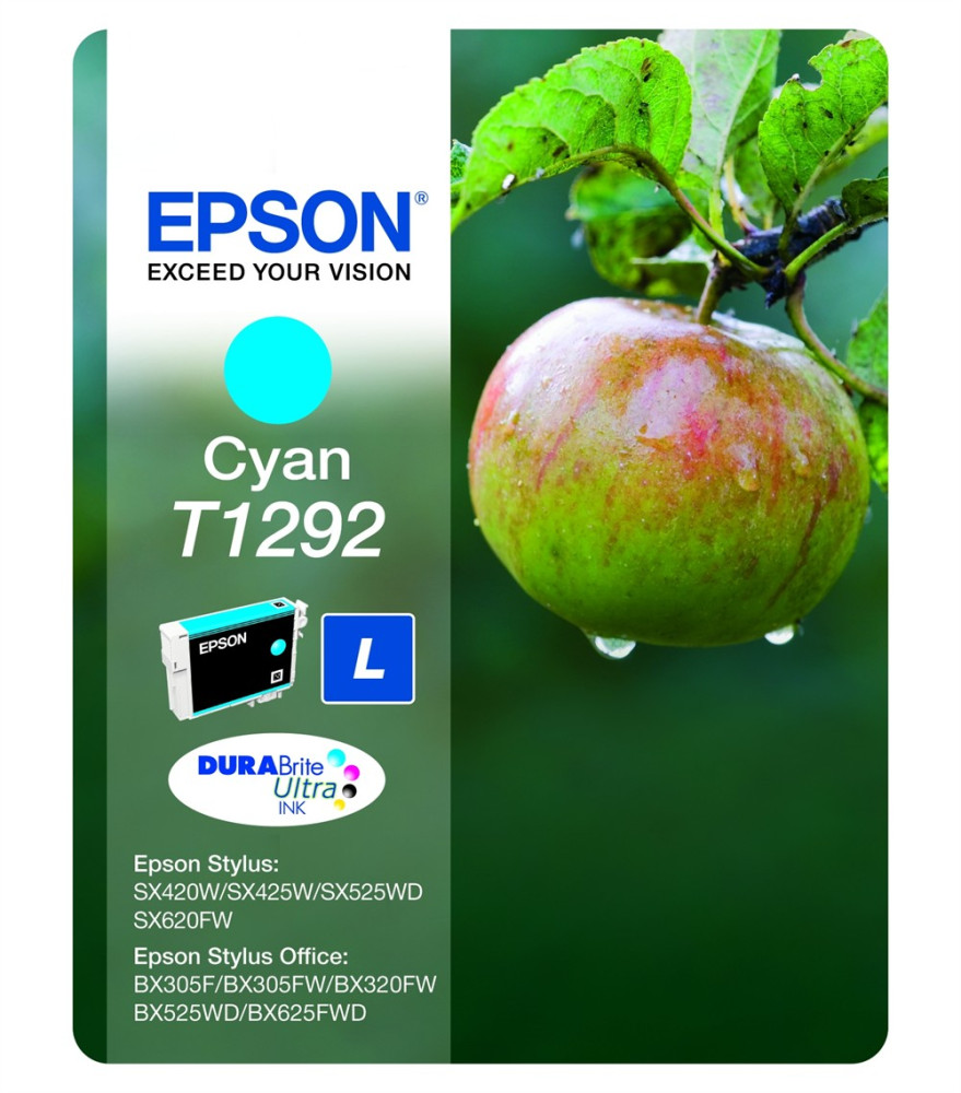 Epson T1292 tintapatron cyan